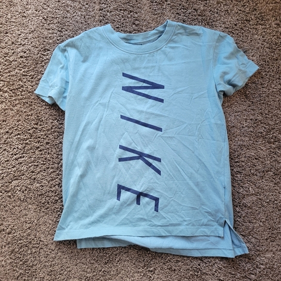 Light Blue/Mint Nike Logo Shirt Size XS - Picture 1 of 5
